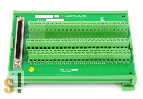 DIN-100S-01 #  Sorkapocs panel DIN sínre/1x 100-Pin SCSI-II csatlakozó/ADLINK