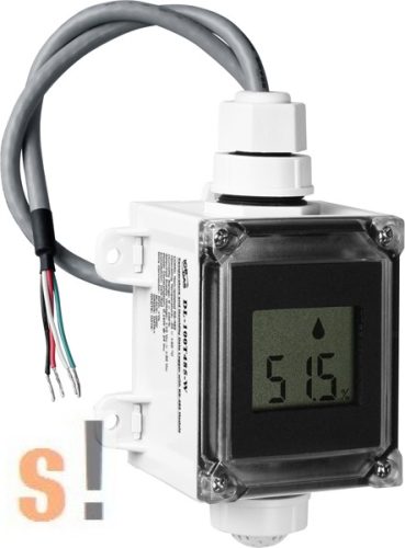 DL-100TM485-W # Adatgyűjtő/Data Logger/Modbus RTU/Hőmérséklet/Páratartalom/RS-485/LCD/IP 66, ICP DAS