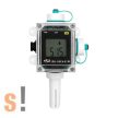 DL-101S-E-W CR # IoT Adatgyűjtő/Data Logger/Modbus TCP/MQTT/Hőmérséklet/Páratartalom/Harmatpont/PoE/LCD kijelző/IP66/feher/ICP CON/ICP DAS