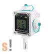 DL-101S-E-W CR # IoT Adatgyűjtő/Data Logger/Modbus TCP/MQTT/Hőmérséklet/Páratartalom/Harmatpont/PoE/LCD kijelző/IP66/feher/ICP CON/ICP DAS