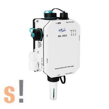   DL-1023 CR # IoT Adatgyűjtő/ Data Logger/MQTT/PM1-2.5-10 részecskék levegőminőség ell./CO/CO2/Hőmérséklet/Páratartalom/Harmatpont/ModbusRTU/TCP<wbr> /PoE Ethernet/RS-485/IP43 védettség/ICP CON/ICP DAS