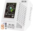 DL-302 # Adatgyűjtő/Data Logger/CO2/Hőmérséklet/Páratartalom/Harmatpont/LCD/Safe Alarm, ICP DAS