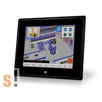   DM-F65A/R-R10 # 6,5" Ipari érintőképernyős monitor/800cd/VGA/DVI/LCD érintőképernyő/USB Touch, IEI