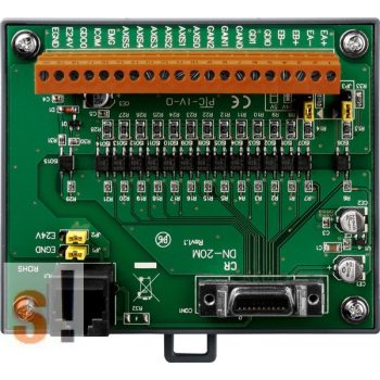  DN-20M CR # Manual-Pulsar-Generator (MPG) és FRnet bemeneti kártya /PISO-PS600/VS600/PMDK ICP DAS kártyákhoz/DIN sínre rögzíthető/ICP CON, ICP DAS