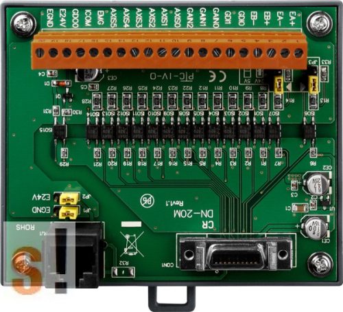 DN-20M CR # Manual-Pulsar-Generator (MPG) és FRnet bemeneti kártya /PISO-PS600/VS600/PMDK ICP DAS kártyákhoz/DIN sínre rögzíthető/ICP CON, ICP DAS