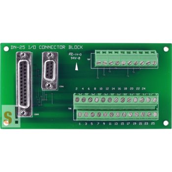   DN-25/N CR # Sorkapocs kártya/1x DB9 mama és 1x DB25 mama csatlakozók/CA-0920 és CA-2520 kábel/ICP CON, ICP DAS
