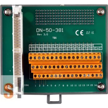   DN-50-381 CR # Sorkapocs kártya/50 pin/CA-5015 kábel/381 mm/DIN sínre rögzíthető/ICP CON, ICP DAS