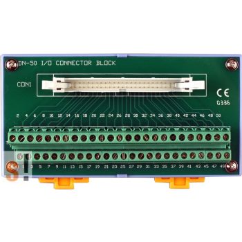   DN-50 CR # Sorkapocs kártya/50 pin/CA-5015 kábel/DIN sínre rögzíthető/ICP CON, ICP DAS