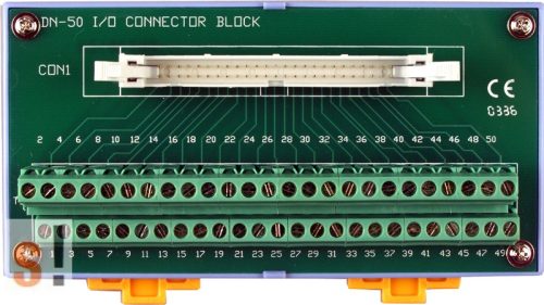 DN-50 CR # Sorkapocs kártya/50 pin/CA-5015 kábel/DIN sínre rögzíthető/ICP CON, ICP DAS