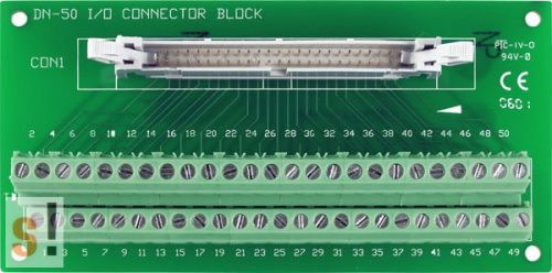 DN-50/N CR # Sorkapocs kártya/50 pin/CA-5015 kábel/ICP CON, ICP DAS