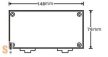 DN-50/N CR # Sorkapocs kártya/50 pin/CA-5015 kábel/ICP CON, ICP DAS