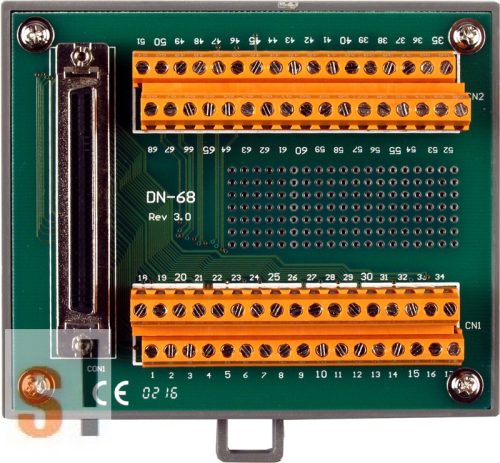 DN-68 CR # Encoder sorkapocs kártya/ PISO-ENCODER300(U)/PISO-ENCODER600(U) kártyákhoz/ICP CON, ICP DAS