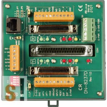   DN-8237GB CR # Bővítő kártya/Daughter Board/PISO-PS200 vagy Általános servo amplifier-hez/vezetékező kártya/snap on/DIN sínre rögzíthető/ICP CON, ICP DAS