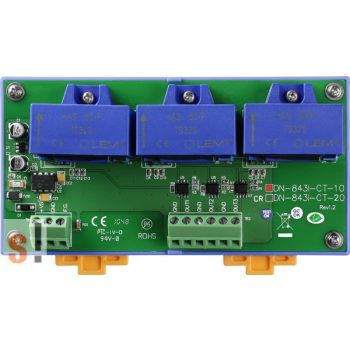   DN-843I-CT-20 # Áramváltó modul/Bemenet/AC/DC/±20 Amper/3 Ch, ICP DAS