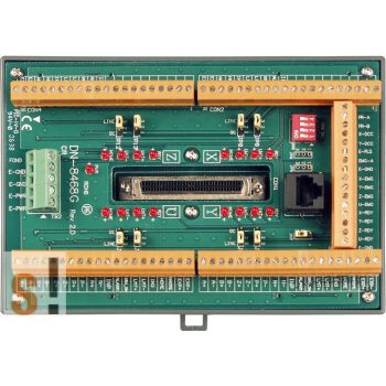   DN-8468GB CR # Bővítő kártya/Daughter Board/PISO-PS400 vagy Általános Smart servo amplifier-hez/vezetékező kártya/snap on/DIN sínre rögzíthető/ICP CON, ICP DAS