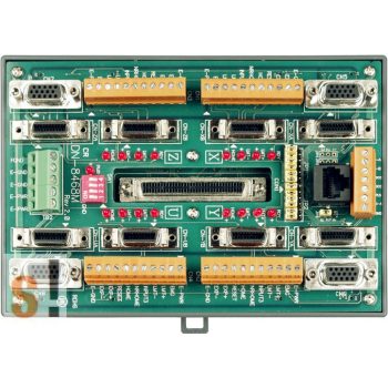   DN-8468MB CR # Bővítő kártya/Daughter Board/PISO-PS400 vagy Mitsubishi MELSERVO-J3/J4/JE sorozatú servo amplifier-hez/vezetékező kártya/snap on/DIN sínre rögzíthető/ICP CON, ICP DAS