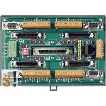   DN-8468PB CR # Bővítő kártya/Daughter Board/PISO-PS400 vagy Panasonic MINAS A4/A5/A6 sorozatú servo amplifier-hez/vezetékező kártya/snap on/DIN sínre rögzíthető/ICP CON, ICP DAS