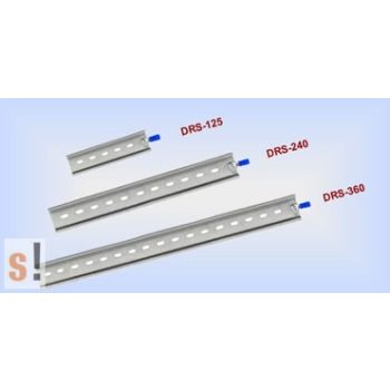   DRS-125 # DIN sín/Kalap sín/35 mm széles/125 mm hosszú/ICP CON, ICP DAS