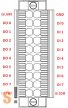 ECAT-2055 # I/O Modul/EtherCAT/Slave/8DI/8DO, szigetelt, ICP DAS