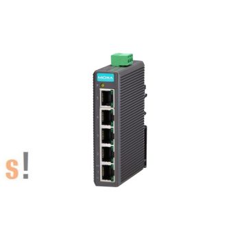   EDS-205 # Ethernet switch/5 port/ 10/100BaseT(X)/ Belépő szint/Nem menedzselt/-10~+60C°/ MOXA