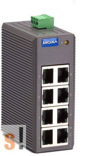 EDS-208 # Ethernet switch/8 port/ 10/100BaseT(X)/ Belépő szint/Nem menedzselt, MOXA