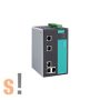   EDS-505A # menedzselt ipari Ethernet switch/5 port/ 5x 10/100BaseT(X)/-10 ~ +60°C/ DIN sínre/ MOXA