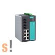 EDS-508A # menedzselt ipari Ethernet switch/8 port/ 5x 10/100BaseT(X)/-10 ~ +60°C/ DIN sínre/ MOXA