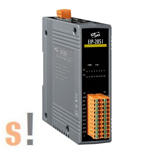 EIP-2051 # I/O Modul/EtherNet/IP/16DI szigetelt, ICP DAS