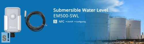 EM500-SWL-L003 # LoRaWAN IP68 vízszint érzékelő szenzor/0-200 méter H2O/3 m/URSALINK/Milesight