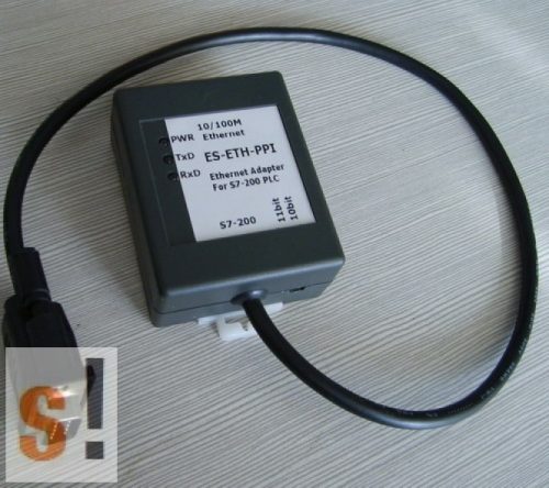 ES-ETH-PPI # Ethernet adapter Siemens S7-200 PLC-hez/Ethernet - RS-485 konverter