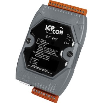   ET-7005 # Ethernet I/O Module/Modbus TCP/8AI/Thermistor/4DO, ICP DAS