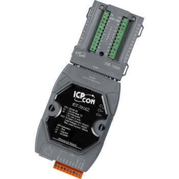   ET-7018Z/S # Ethernet I/O Module/Modbus TCP/10AI/TC/6DO/DB-1820, ICP DAS