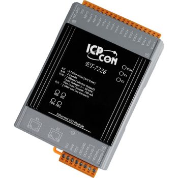   ET-7226 # Ethernet I/O Module/Modbus TCP/6AI/2AO/2DI/2DO/2LAN, ICP DAS