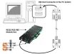 EX-1339HMVS # USB--RS-232/422/485 konverter/8x RS232/422/485 port/2.5kV szigetelt/15kV ESD/Fém ház/sorkapocs/FTDI chip set/DIN sínre, Exsys