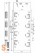 EX-1339HMVS # USB--RS-232/422/485 konverter/8x RS232/422/485 port/2.5kV szigetelt/15kV ESD/Fém ház/sorkapocs/FTDI chip set/DIN sínre, Exsys