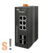 FSM-510G-4F # 6 portos 10/100/1000Base-T + 4 (100/1G) SFP portos L2 Plus Managed Switch, ICP DAS