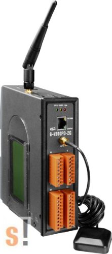 G-4500PD-2G # M2M Controller/GSM/GPS/8x AI/3x DI/3x DO/Quad-band/LCD, ICP DAS