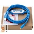 GPW-CB03 # Pro-face programozó kábel/USB portos/ GP37-2000/2,5 méter/aranyozott csatlakozók/ Kék-szürke szín/LED kijelzők/AMSAMOTION