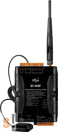 GT-540P # GPRS Remote Terminal/Quad-band/6x DI/2x DO/1x AI/32 GPS, ICP DAS