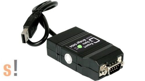 GUDE 0404 # Expert Optio Bridge 0404/ USB - RS-232 soros konverter/Isolator/szigetelt/2,5kV, GUDE