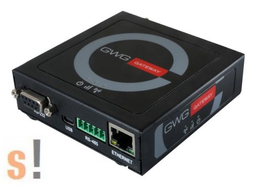 GWG-30 # Ipari Gateway/3G/UMTS/HSPDA+/Ethernet port/Mini USB port/RS-232 port/RS-485 port/GPIO 3xIO, GENEKO