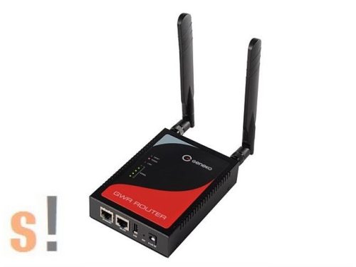 GWR-352 # Modem/Router/GSM/EDGE/GPRS/HSDPA/HSUPA/3G/1800MHz/2100MHz/Ethernet port/RS-232 port/USB port/Dual SIM, GENEKO