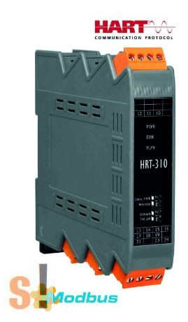 HRT-310 CR # HART Átjáró/Gateway/Modbus/RTU/ASCII - HART protokoll konverter, ICP DAS