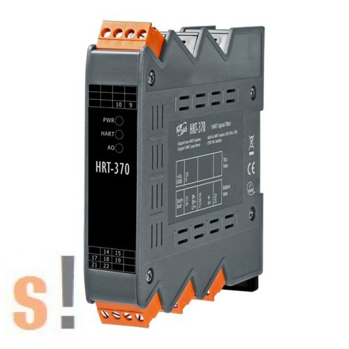 HRT-370 # HART jelszűrő/Signal Filter/1x Analóg áramkimenet/1x átmenő HART jelcsatorna/ICP CON/ICP DAS