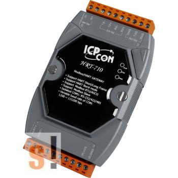   HRT-710 CR # Átjóró/Modbus/RTU/ASCII - HART protokoll konverter, ICP DAS