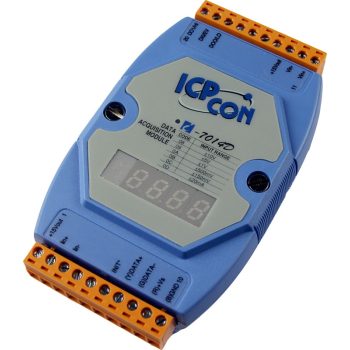 I-7014D # I/O Module/DCON/1AI/TM/2DO/1DI/LED, ICP DAS