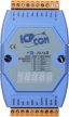 I-7016D # I/O Module/DCON/2AI/Strain Gauge/4DO/1DI, LED, ICP DAS