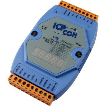   I-7016PD # I/O Module/DCON/1AI/Nyúlásmérő/4DO/1DI/LED ICP DAS