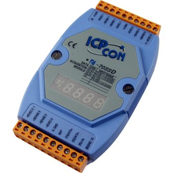 I-7033D # I/O Module/DCON/3AI/RTD, LED, ICP DAS