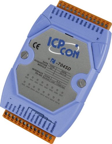 I-7045D # I/O Module/DCON/16DO/O.C./LED, ICP DAS